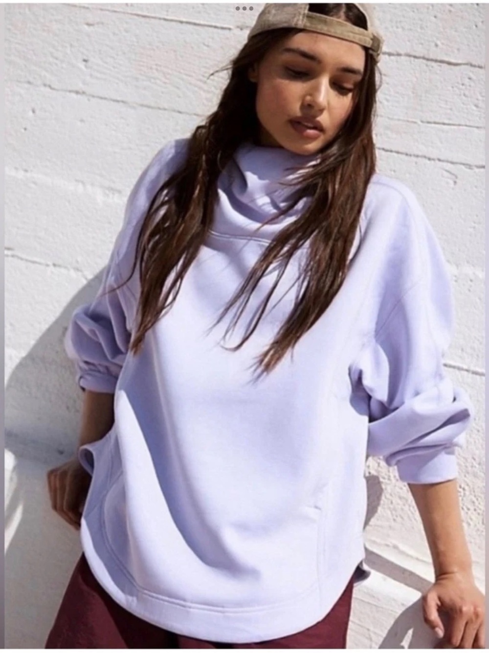 Free People Movement Lavender hoodie XS “pick up the pace”